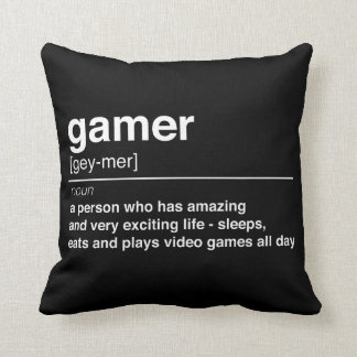 Cojín Decorativo Definición del videojugador