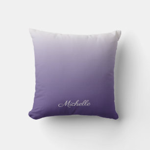 Cojín Decorativo Degradado oscuro ultravioleta personalizado