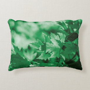 Cojín Decorativo Deja la naturaleza de fondo verde