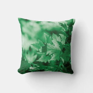 Cojín Decorativo Deja la naturaleza de fondo verde