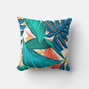 Cojín Decorativo Deja verano tropical exótico