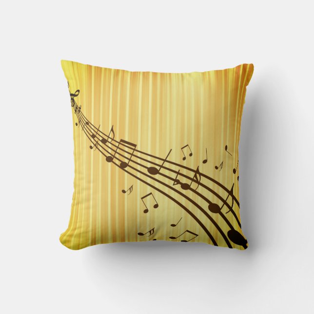Cojín Decorativo Dejáis le sea música (Anverso)