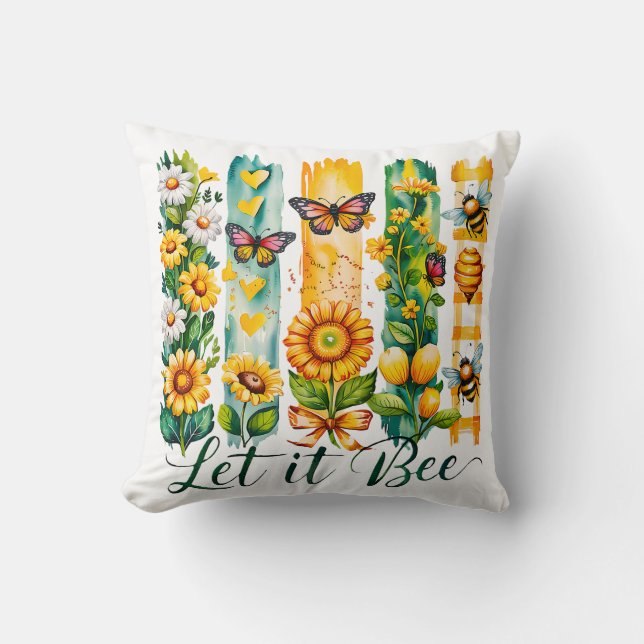 Cojín Decorativo Dejar que se (Anverso)