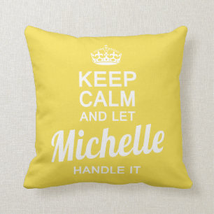 Cojín Decorativo Deje a Michelle dirigirlo