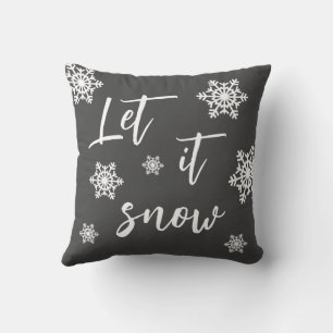 Cojín Decorativo Dejemos que la nieve provoque la escalada de los N