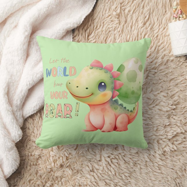 Cojín Decorativo ¡Dejen Que El Mundo Escuche Su ROSTRO! Cuta acuare (Manta)