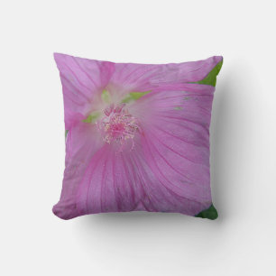 Cojín Decorativo Dekokissen centro rosa de flor con sello de flor