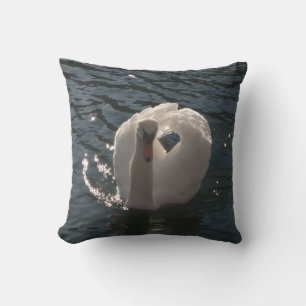 Cojín Decorativo Dekokissen cisne romántico