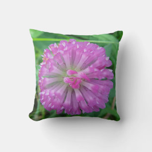 Cojín Decorativo Dekokissen Kleeblüte en rosa