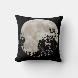 Cojín Decorativo Dekokissen luna llena con hojas