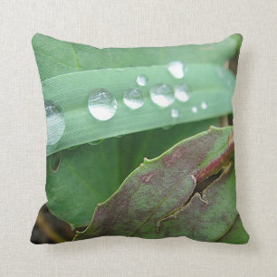 Cojín Decorativo Dekokissen Wassertropfen en hierba