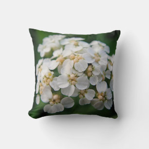 Cojín Decorativo Dekokissen weisse Blüten