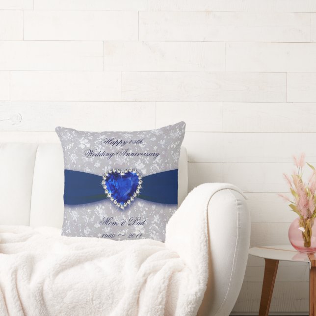 Cojín decorativo del 45º aniversario del Boda Dama (Sofá)