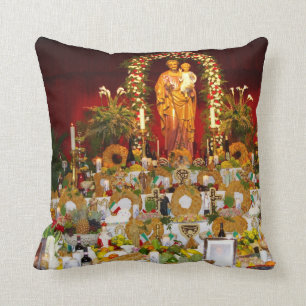 Cojín decorativo del altar de San José