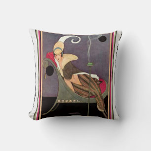 Cojín decorativo del art déco de Jugend