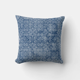 Cojín decorativo del batik de la marina de guerra