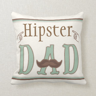 Cojín decorativo del bigote del papá del