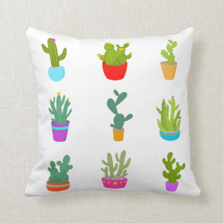 Cojín decorativo del cactus