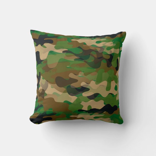 Cojín decorativo del Camoflage-Estilo (Anverso)