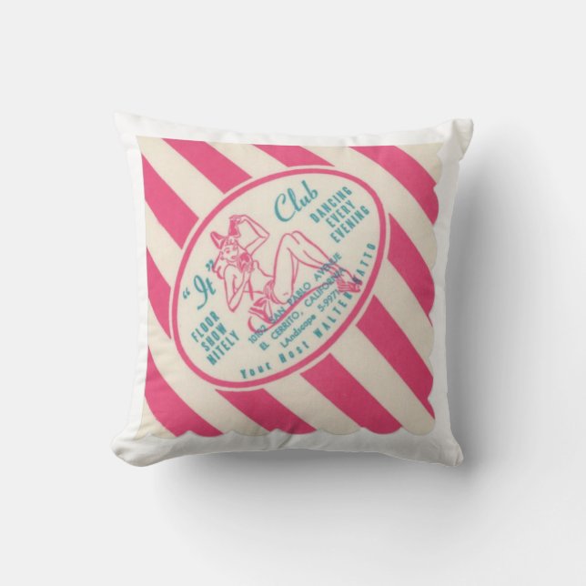 Cojín decorativo del club "IT" (Anverso)