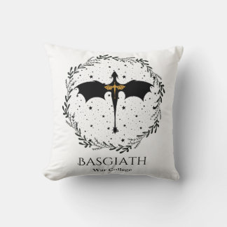 Cojín decorativo del Colegio de Guerra de Basgiath