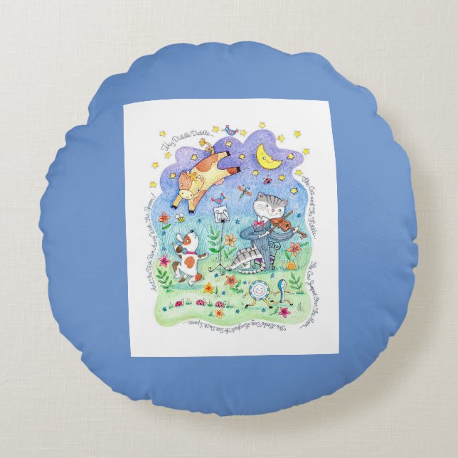 Cojín decorativo del cuarto de niños (Anverso)