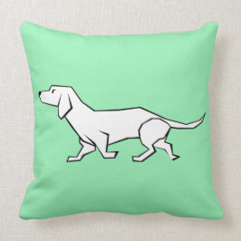 Cojín decorativo del Dachshund