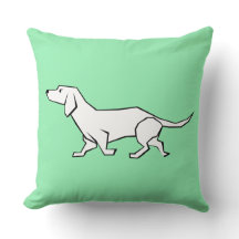 Cojín decorativo del Dachshund