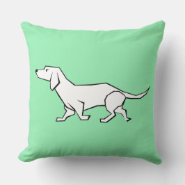 Cojín decorativo del Dachshund