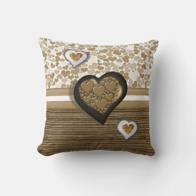 Cojín decorativo del Día de la Madre (Anverso)