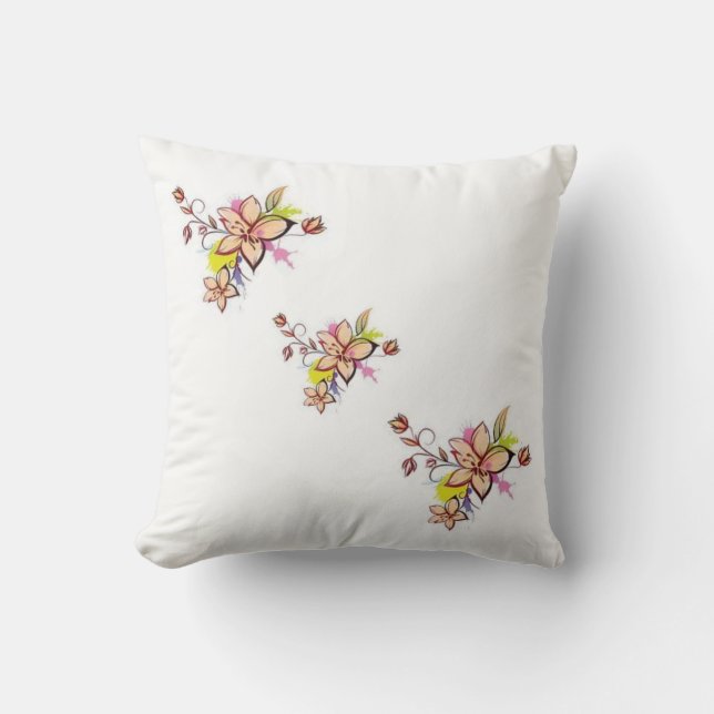 Cojín decorativo del Día de la Madre (Anverso)