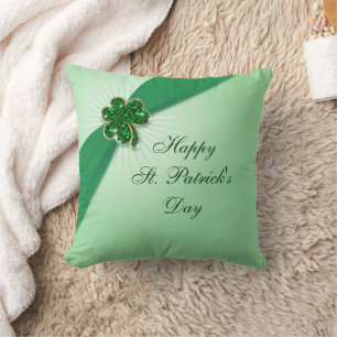 Cojín decorativo del Día de San Patricio