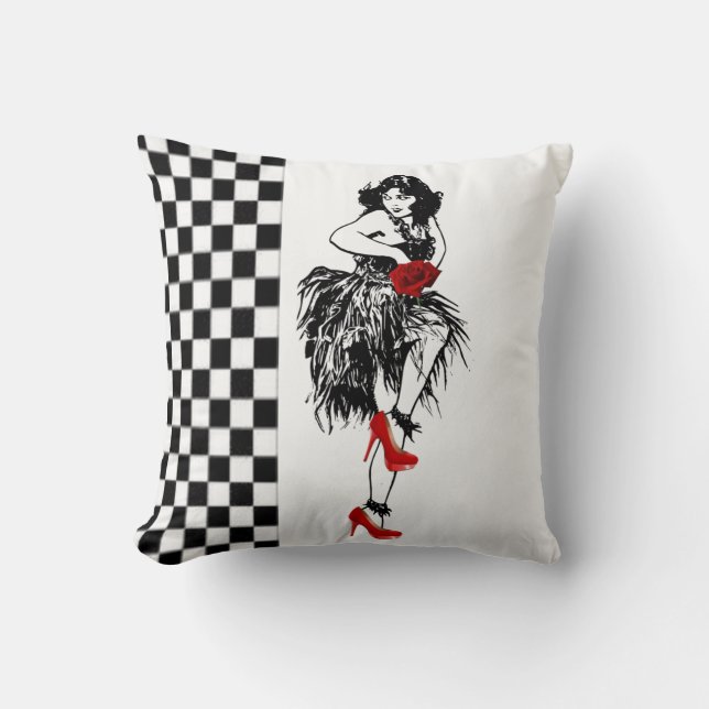 Cojín decorativo del Día del Padre (Anverso)