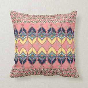 Cojín decorativo del diseñador de la margarita d