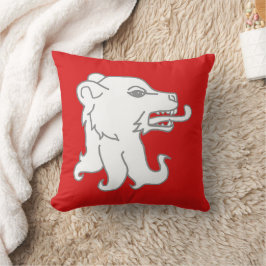 Cojín decorativo del emblema de la localidad de Co