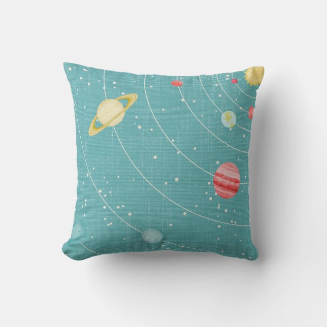 Cojín decorativo del espacio (Anverso)