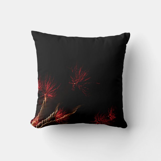 Cojín decorativo del estándar del fuego artificial (Anverso)