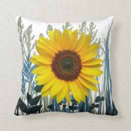 Cojín decorativo del girasol