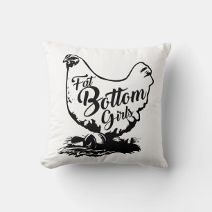 Cojín decorativo del huevo inferior de pollo Hen F