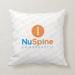 Cojín decorativo del logotipo de la pila NuSpine