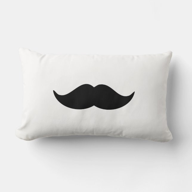 COJÍN DECORATIVO DEL LUMBAR DEL BIGOTE (Anverso)