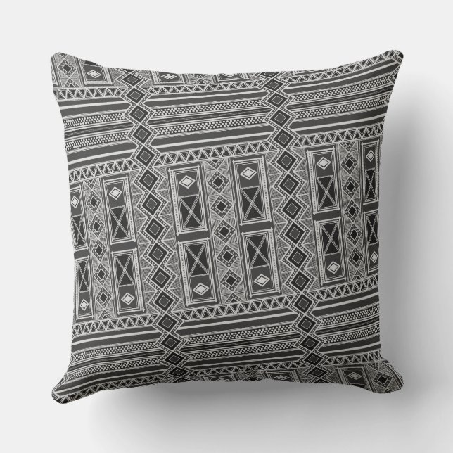 Cojín decorativo del modelo de Mali africano V (Reverso )
