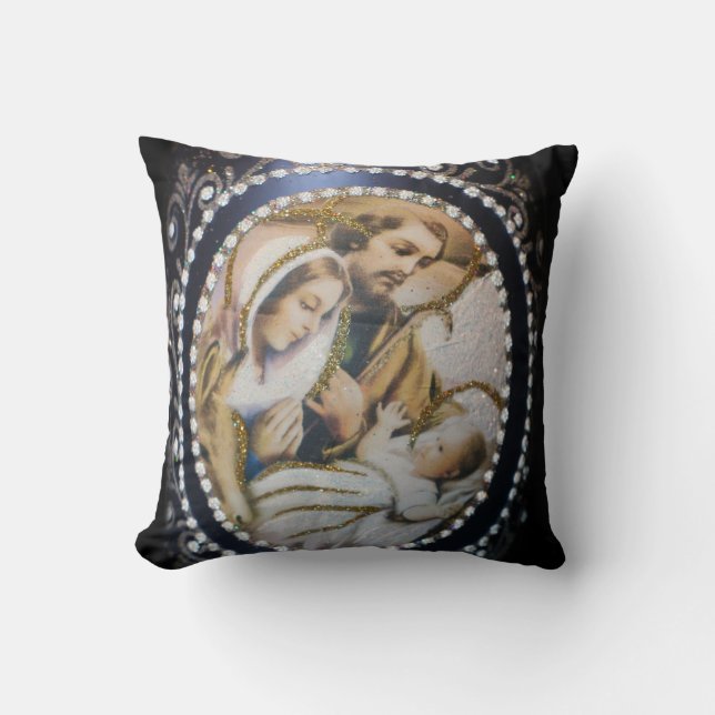 Cojín decorativo del navidad/bebé Jesús (Anverso)