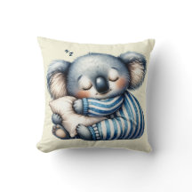 Cojín decorativo del oso de Koala Sleepy