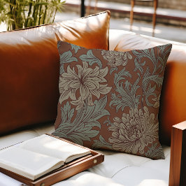 Cojín decorativo del patrón de crisantemo de Willi