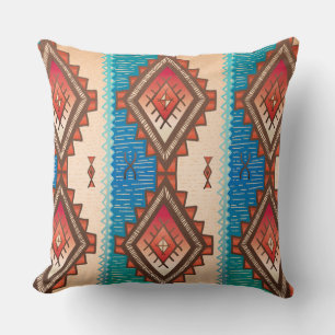 Cojín decorativo del patrón tribal africano