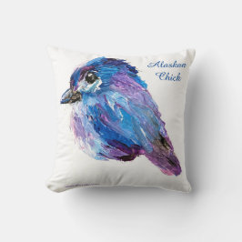 Cojín decorativo del poliéster de pollo de Alaska