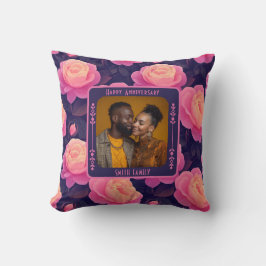 Cojín decorativo del primer aniversario de Mejor K