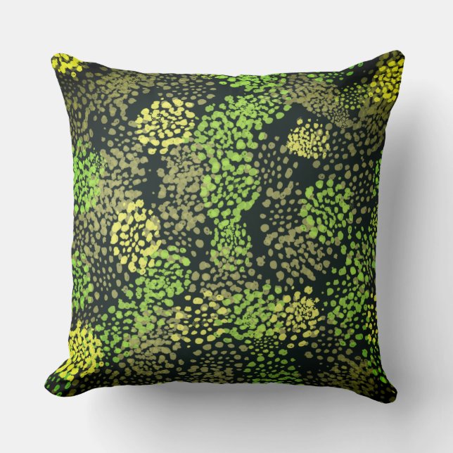 Cojín decorativo del punto de aceite original (Anverso)