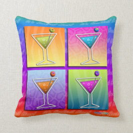 COJÍN DECORATIVO del reversible de los MARTINIS